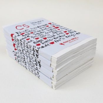 Boríték kézi papírból Khadi C5 100g