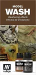 Vallejo színkártya: Wash FX