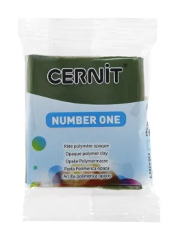 modellező material Cernit 56g – 645 olíva