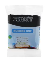 modellező material Cernit 500g – 100 fekete