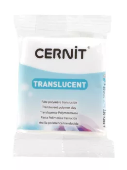 Formázó anyag Cernit 56g – 6010 Áttetsző csillogó fehér