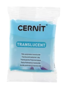 Formázó anyag Cernit 56g – 6280 Áttetsző türkizkék Formázó anyag Cernit 56g – 6280 Áttetsző türkizkék