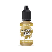 Tinta Cernit alkohol alapú 20ml – 050 arany