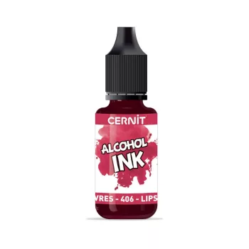 Tinta Cernit alkohol alapú 20ml – 406 rúzsvörös