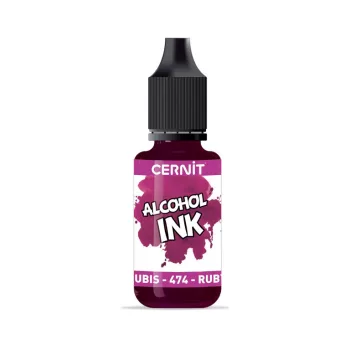 Tinta Cernit alkohol alapú 20ml – 474 rubinvörös