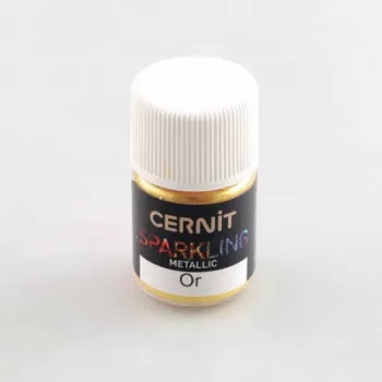 Effect powder Cernit 5g – Metallic arany