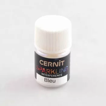 Effect powder Cernit 5g – Interference kék