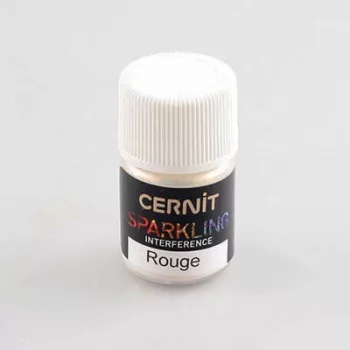 Effect powder Cernit 5g – Interference vörös