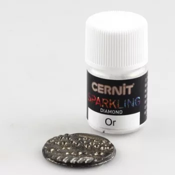 Effect powder Cernit 5g – Diamond arany