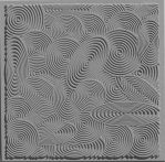 Cernit Textúra 9x9cm Spirálok