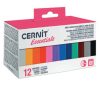 Gyurmázó anyag Cernit készlet 12x25g Basic