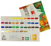 Akril festék színminták Renesans Colors