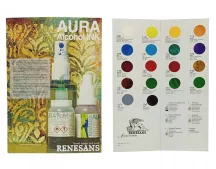 Alkohol tinta mintakönyv Renesans Aura