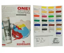 Tempera színek mintája Renesans