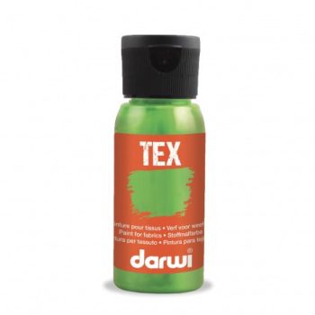 Darwi Tex fabric paint 50ml – 627 Neon zöld
