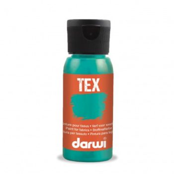 Darwi Tex textile paint 50ml – 695 Pearlescent Turqoise