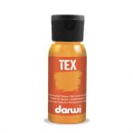 Darwi Tex fabric paint 50ml – 763 Neon narancs
