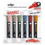 Marbel akril marker készlet 6 db 4mm – Nature Marbel akril marker készlet 6 db 4mm – Nature