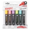 Marbel akril marker készlet 6 pcs 4mm – Pastel