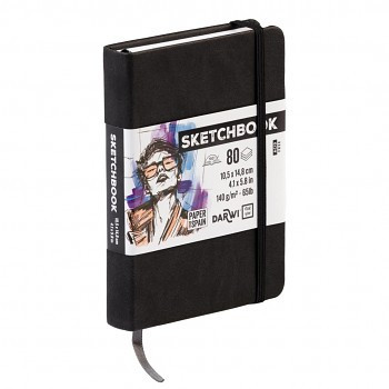Darwi vázlatkönyv A6 – Black