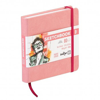 Darwi vázlatkönyv 14x14 – Soft pink