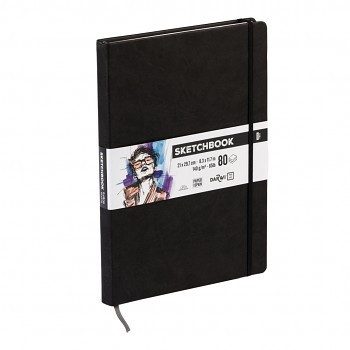 Darwi vázlatkönyv A4 – Black