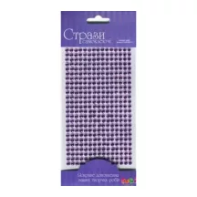 Self-adhesive Glitter Rhinestones 5mm 375pcs – lila