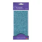 Self-adhesive glitter stones 5mm 375pcs - világos kék