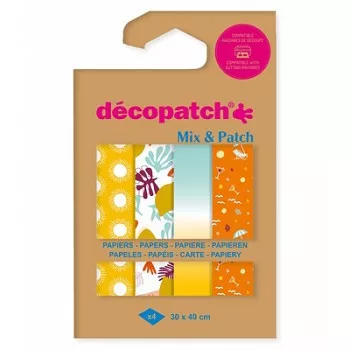Decoupage papírok 4 db – Healthy glow