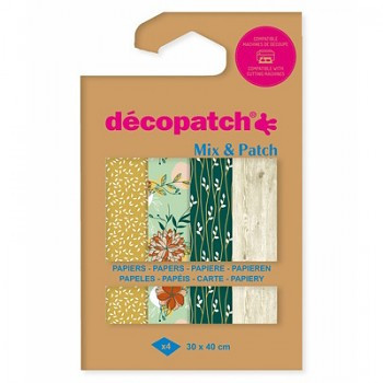 Decoupage papírok 4 db – Natur'elle