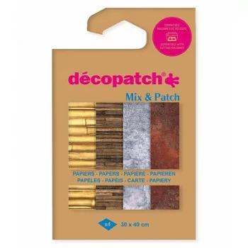 Decoupage papírok 4 db – Materials