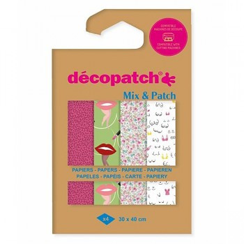 Decoupage papírok 4 db – Ode to women