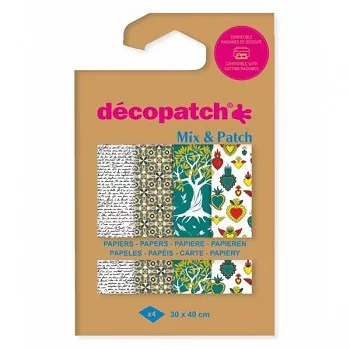 Decoupage papírok 4 db – Spirituality