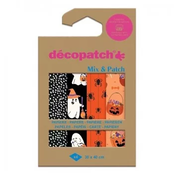 Decoupage papírok 4 db – Halloween