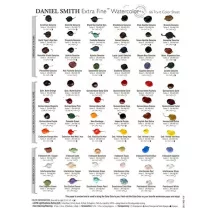 Daniel Smith akvarell Dot Card 66 shades