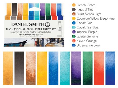 Set of watercolor paints DS 10x5ml Thomas Schaller's mester set