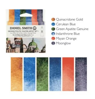 Set of watercolor paints DS 6x5ml George Politis mester set 1