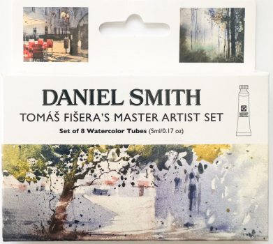 Set of watercolor paints DS 8x5ml Tomáš Fišera's mester set