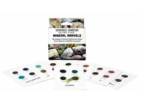 Daniel Smith akvarell pont kártya készlet – Mineral Marvels