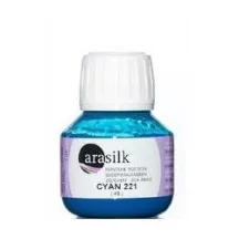 Silk dye Darwi Arasilk 50ml – 221 cián