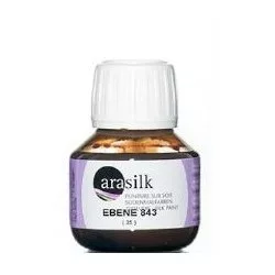 Darwi Arasilk selyemfesték 50ml – 843 Ebony Brown