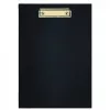 A4 fekete laminált csíptetős tábla
