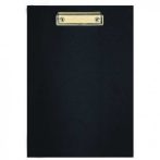 A4 fekete laminált csíptetős tábla