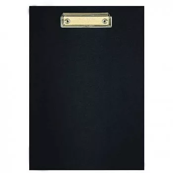 A4 fekete laminált csíptetős tábla