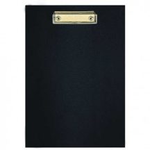 A5 fekete laminált csíptetős tábla