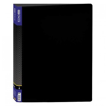 Gyűrűs mappa 4 gyűrűvel, A4-hez fekete