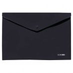 Boríték mappa, A4 fekete mappa