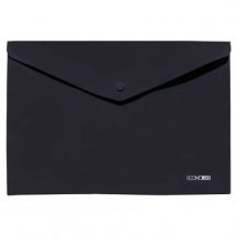 Boríték mappa, A4 fekete mappa