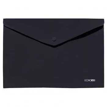 Boríték mappa, A4 fekete mappa