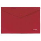 Boríték mappa, piros A4 dosszié mappa